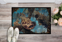 Load image into Gallery viewer, Golden Goliath Grouper Doormat - 18x27 Decorative Floor Mat – Indoor/Outdoor Rug with Artistic Flair JMA2003MAT