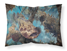 Load image into Gallery viewer, Golden Goliath Grouper  Standard Pillowcase – Artistic Decorative Front, White Back JMA2003PILLOWCASE