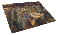 Load image into Gallery viewer, Grove Garden Snook Glass Cutting Boards – Durable, Decorative Kitchen Art Large JMA2004LCB