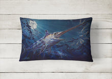 Load image into Gallery viewer, Prince Of Darkness Swordfish Canvas Fabric Decorative Pillow JMA2006PW1216