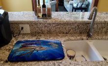 Load image into Gallery viewer, Majesty Sailfish Dish Drying Mat – Absorbent, Artistic Kitchen Essentials JMA2010DDM