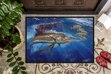 Load image into Gallery viewer, Majesty Sailfish Doormat - 24x36 Decorative Floor Mat – Indoor/Outdoor Rug with Artistic Flair JMA2010JMAT