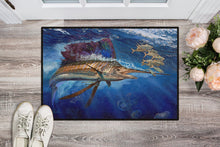 Load image into Gallery viewer, Majesty Sailfish Doormat - 24x36 Decorative Floor Mat – Indoor/Outdoor Rug with Artistic Flair JMA2010JMAT