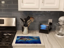 Load image into Gallery viewer, Majesty Sailfish Glass Cutting Boards – Durable, Decorative Kitchen Art Large JMA2010LCB