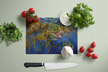 Load image into Gallery viewer, Seaweed Salad Mahi Glass Cutting Boards – Durable, Decorative Kitchen Art Large JMA2013LCB