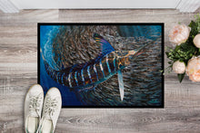 Load image into Gallery viewer, Striped Gem Striped Marlin Doormat - 18x27 Decorative Floor Mat – Indoor/Outdoor Rug with Artistic Flair JMA2014MAT