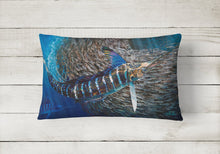Load image into Gallery viewer, Striped Gem Striped Marlin Canvas Fabric Decorative Pillow JMA2014PW1216