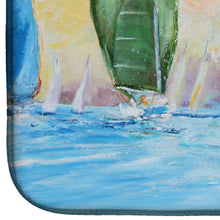 Load image into Gallery viewer, Reggatta Dish Drying Mat – Absorbent, Artistic Kitchen Essentials JMK1002DDM