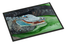 Load image into Gallery viewer, Blue Alligator Doormat - 24x36 Decorative Floor Mat – Indoor/Outdoor Rug with Artistic Flair JMK1003JMAT
