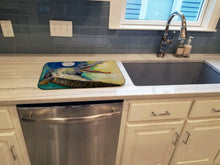 Load image into Gallery viewer, Alligator Dish Drying Mat – Absorbent, Artistic Kitchen Essentials JMK1004DDM