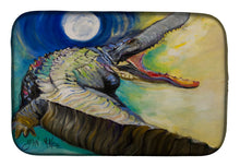 Load image into Gallery viewer, Alligator Dish Drying Mat – Absorbent, Artistic Kitchen Essentials JMK1004DDM
