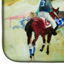 Load image into Gallery viewer, Polo at the Point Dish Drying Mat – Absorbent, Artistic Kitchen Essentials JMK1007DDM