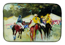 Load image into Gallery viewer, Polo at the Point Dish Drying Mat – Absorbent, Artistic Kitchen Essentials JMK1007DDM
