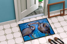 Load image into Gallery viewer, Blue Heron Love Doormat - 24x36 Decorative Floor Mat – Indoor/Outdoor Rug with Artistic Flair JMK1011JMAT