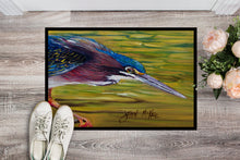 Load image into Gallery viewer, Green Heron Doormat - 24x36 Decorative Floor Mat – Indoor/Outdoor Rug with Artistic Flair JMK1016JMAT