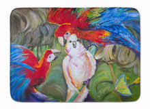 Load image into Gallery viewer, Menage-a-trois Parrots Machine Washable Memory Foam Mat JMK1018RUG