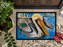 Load image into Gallery viewer, Pelican Dressed as a Reindeer Doormat - 24x36 Decorative Floor Mat – Indoor/Outdoor Rug with Artistic Flair JMK1020JMAT