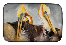 Load image into Gallery viewer, Pelicans Preening Dish Drying Mat – Absorbent, Artistic Kitchen Essentials JMK1025DDM