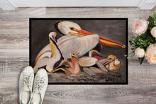 Load image into Gallery viewer, White Pelicans Doormat - 24x36 Decorative Floor Mat – Indoor/Outdoor Rug with Artistic Flair JMK1026JMAT