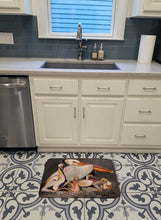 Load image into Gallery viewer, White Pelicans Machine Washable Memory Foam Mat JMK1026RUG