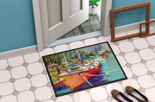 Load image into Gallery viewer, Red Sailboat Doormat - 24x36 Decorative Floor Mat – Indoor/Outdoor Rug with Artistic Flair JMK1028JMAT