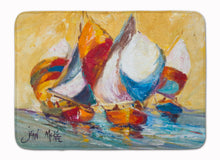Load image into Gallery viewer, Boat Race Machine Washable Memory Foam Mat JMK1029RUG