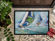 Load image into Gallery viewer, Boat Race Doormat - 24x36 Decorative Floor Mat – Indoor/Outdoor Rug with Artistic Flair JMK1030JMAT