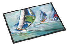 Load image into Gallery viewer, Boat Race Doormat - 24x36 Decorative Floor Mat – Indoor/Outdoor Rug with Artistic Flair JMK1030JMAT
