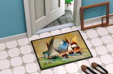 Load image into Gallery viewer, Bimini Sails Sailboat Doormat - 24x36 Decorative Floor Mat – Indoor/Outdoor Rug with Artistic Flair JMK1033JMAT