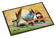 Load image into Gallery viewer, Bimini Sails Sailboat Doormat - 24x36 Decorative Floor Mat – Indoor/Outdoor Rug with Artistic Flair JMK1033JMAT