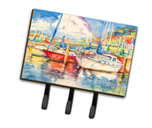 Load image into Gallery viewer, Three Boats Sailboats Leash or Key Holder JMK1034TH68