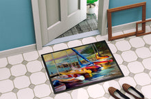 Load image into Gallery viewer, Sailboats at sunset Doormat - 24x36 Decorative Floor Mat – Indoor/Outdoor Rug with Artistic Flair JMK1036JMAT