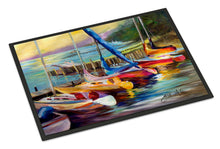 Load image into Gallery viewer, Sailboats at sunset Doormat - 24x36 Decorative Floor Mat – Indoor/Outdoor Rug with Artistic Flair JMK1036JMAT