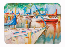 Load image into Gallery viewer, Sailboats at the Gazebo Machine Washable Memory Foam Mat JMK1043RUG