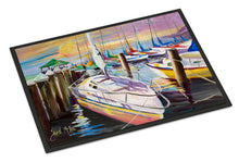 Load image into Gallery viewer, Sailboats at the Fairhope Yacht Club Docks Doormat - 24x36 Decorative Floor Mat – Indoor/Outdoor Rug with Artistic Flair