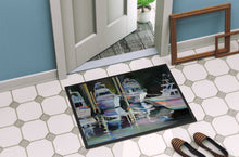Load image into Gallery viewer, Deep Sea Fishing Boats Doormat - 24x36 Decorative Floor Mat – Indoor/Outdoor Rug with Artistic Flair JMK1048JMAT