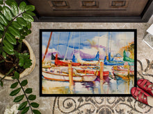 Load image into Gallery viewer, End Stall Sailboats Doormat - 24x36 Decorative Floor Mat – Indoor/Outdoor Rug with Artistic Flair JMK1049JMAT