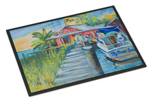 Load image into Gallery viewer, Deep Sea Fishing Boat at LuLu's Doormat - 24x36 Decorative Floor Mat – Indoor/Outdoor Rug with Artistic Flair JMK1050JMAT