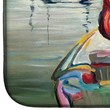 Load image into Gallery viewer, LaSalle Sailboats Dish Drying Mat – Absorbent, Artistic Kitchen Essentials JMK1056DDM