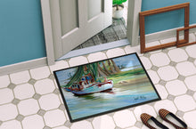 Load image into Gallery viewer, Jeannie Shrimp Boat Doormat - 24x36 Decorative Floor Mat – Indoor/Outdoor Rug with Artistic Flair JMK1060JMAT