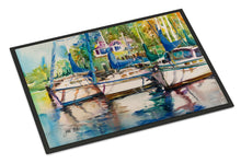 Load image into Gallery viewer, Safe Harbour Sailboats Doormat - 24x36 Decorative Floor Mat – Indoor/Outdoor Rug with Artistic Flair JMK1071JMAT