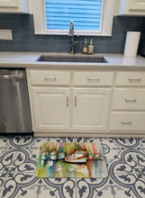 Load image into Gallery viewer, Shrimp Fleet Machine Washable Memory Foam Mat JMK1074RUG