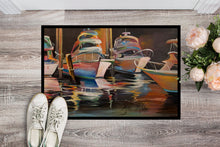 Load image into Gallery viewer, Sea Chase Deep Sea Fishing Boats Doormat - 24x36 Decorative Floor Mat – Indoor/Outdoor Rug with Artistic Flair JMK1076JMAT
