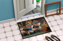Load image into Gallery viewer, Sea Chase Deep Sea Fishing Boats Doormat - 24x36 Decorative Floor Mat – Indoor/Outdoor Rug with Artistic Flair JMK1076JMAT