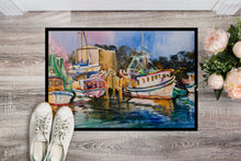 Load image into Gallery viewer, Shrimp Boat Warehouse Doormat - 24x36 Decorative Floor Mat – Indoor/Outdoor Rug with Artistic Flair JMK1079JMAT