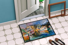 Load image into Gallery viewer, Shrimp Boat Warehouse Doormat - 24x36 Decorative Floor Mat – Indoor/Outdoor Rug with Artistic Flair JMK1079JMAT