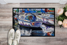 Load image into Gallery viewer, Sunshine Sailboat Doormat - 24x36 Decorative Floor Mat – Indoor/Outdoor Rug with Artistic Flair JMK1081JMAT