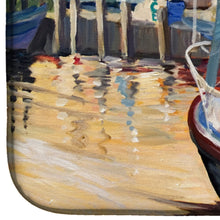 Load image into Gallery viewer, New Sunset Bay Sailboat Dish Drying Mat – Absorbent, Artistic Kitchen Essentials JMK1083DDM