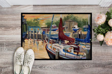 Load image into Gallery viewer, New Sunset Bay Sailboat Doormat - 24x36 Decorative Floor Mat – Indoor/Outdoor Rug with Artistic Flair JMK1083JMAT