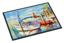 Load image into Gallery viewer, Towering Q Sailboat Doormat - 24x36 Decorative Floor Mat – Indoor/Outdoor Rug with Artistic Flair JMK1088JMAT
